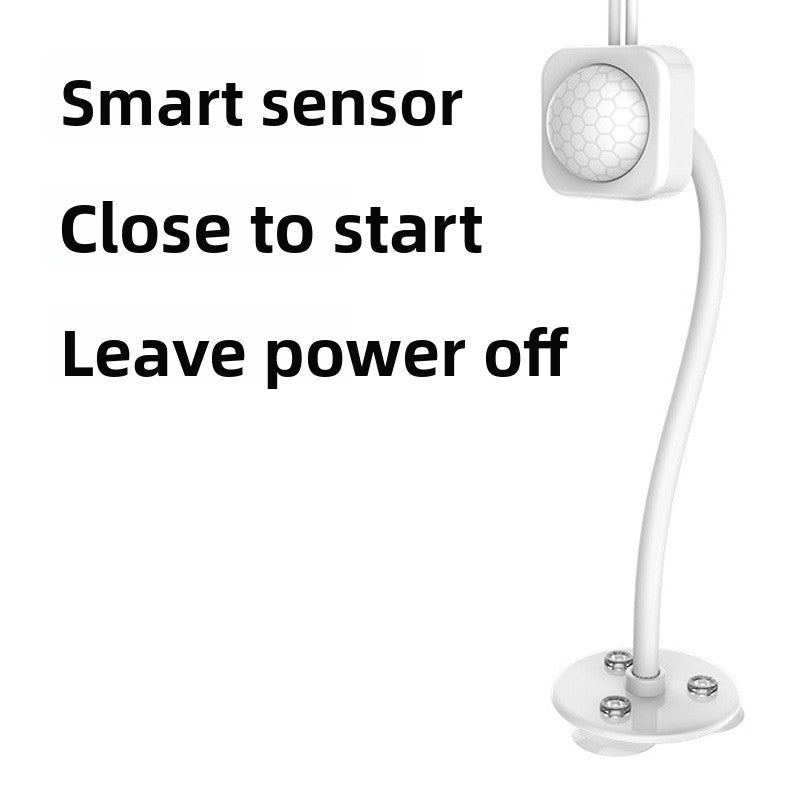 2.6L Transparent Flowing Water Pet Fountain with Smart Sensor and Circulating Filter