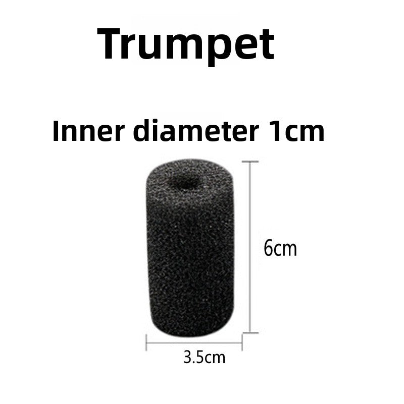 Stainless mesh aquarium filter intake guard with rubber connector, view 15