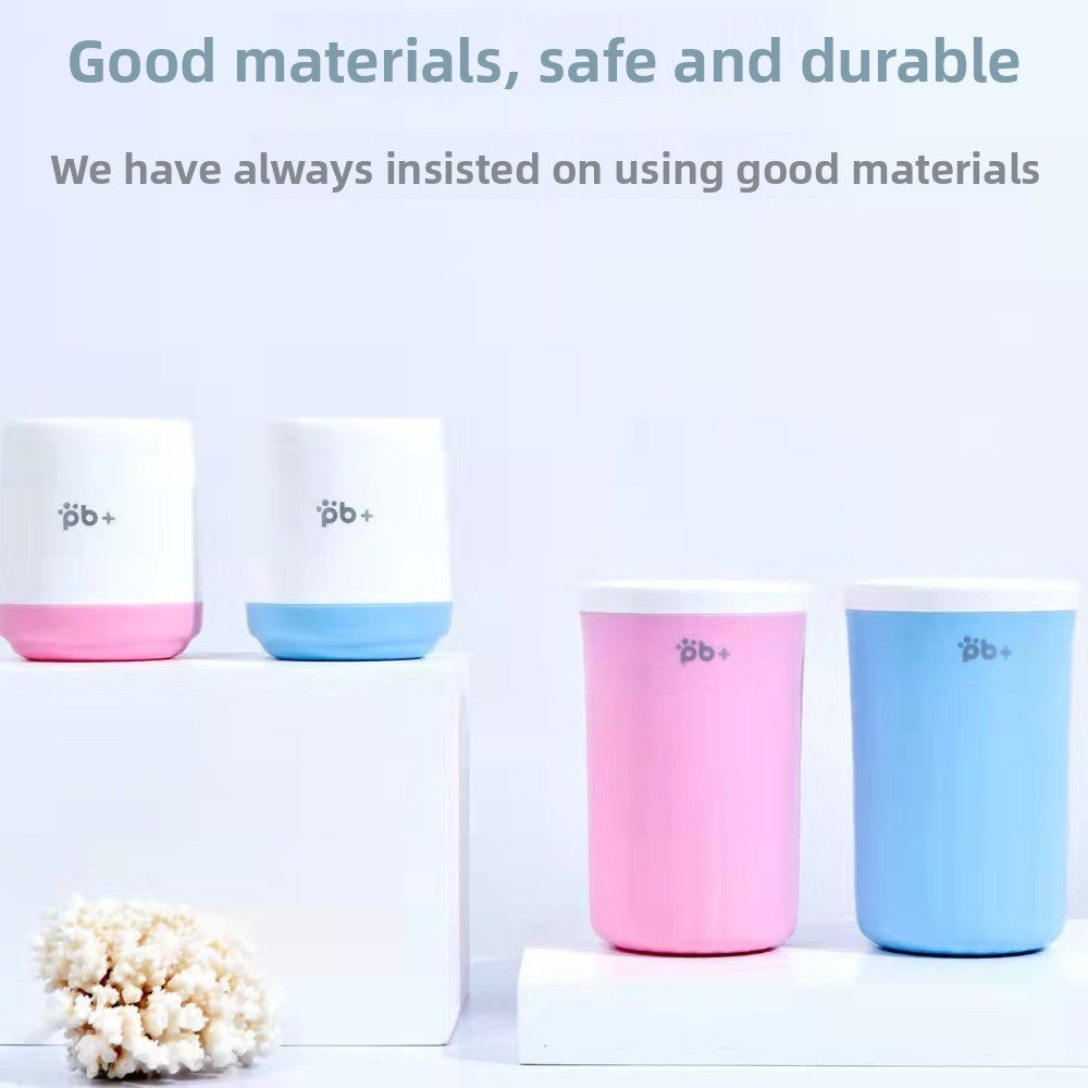 Press Action Pet Foot Washing Cup for Dogs and Cats