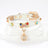 White PU cat collar with sparkly rhinestone bow, product image 8