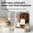 Split-Type Pet Feeder and Waterer with Cat Ear Water Dispenser and Dry-Wet Separation