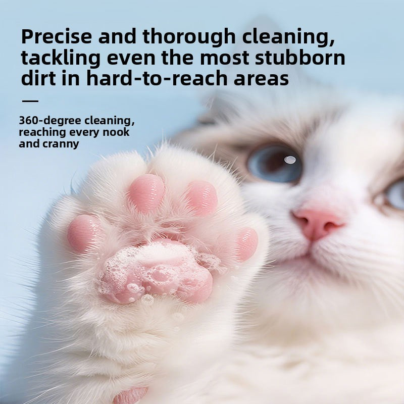 No-Rinse Paw Cleaning Foam for Pets, Gentle on Sensitive Pads