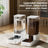 Gravity Pet Water Dispenser and Food Feeder Set for Cats and Dogs, 3.3L to 8.5L