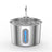 2.2L Stainless Steel Automatic Pet Water Dispenser with Multi-Stage Filter and Quiet Pump