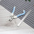 Stainless Steel Pet Nail Clippers with Wave or Curved Handle