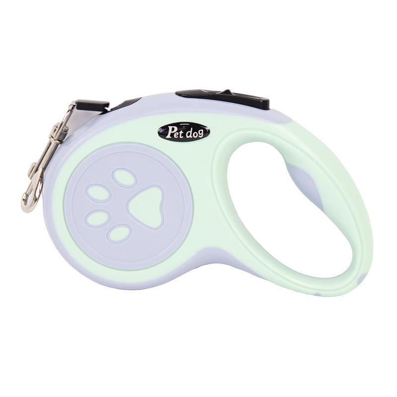 One-button retractable dog lead, ideal for everyday use