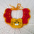 Hand knitted Christmas and floral pet scarf for dogs and cats, image 18