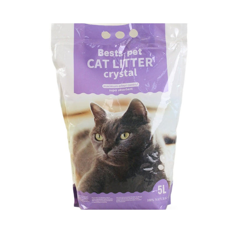 Crystal Cat Litter 5L Bag, Choice of Absorption Levels