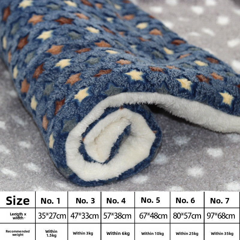 Thick soft pet blanket mat for dogs and cats, printed design, view 16 of 95