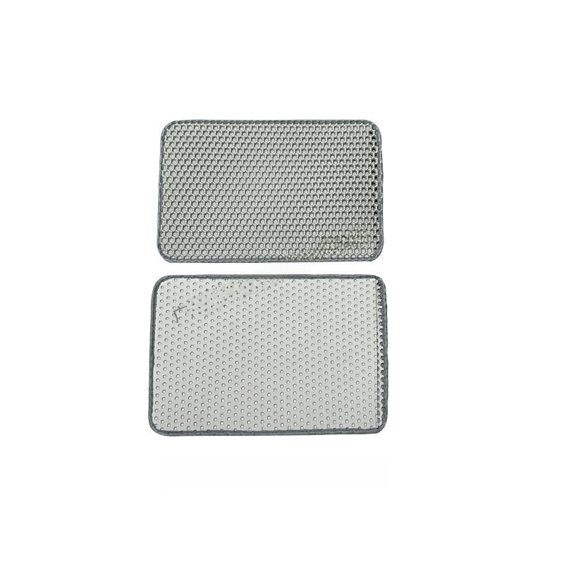 Double Layer Cat Litter Trapper Mat, Flat or Raised Edge Design