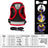 Breathable mesh harness and lead set for cats and small dogs in purple, view 10