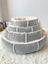 Round plush and corduroy pet bed for dogs and cats, photo 10 of 20