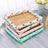 Gel pet cooling mat with print, shown in 5 colours and styles