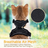 Mesh pet harness sets shown in eleven colours