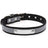 Reflective pet collar with steel name tag in 8 colour options