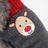 Grey Christmas reindeer knitted dog jumper, in Grey Reindeer, sizes 2XS to 2XL, image 4