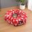 Christmas donut cat tunnel bed with washable plush removable cover - view 2