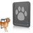 Black pet door panel for screen and interior doors, photo 5