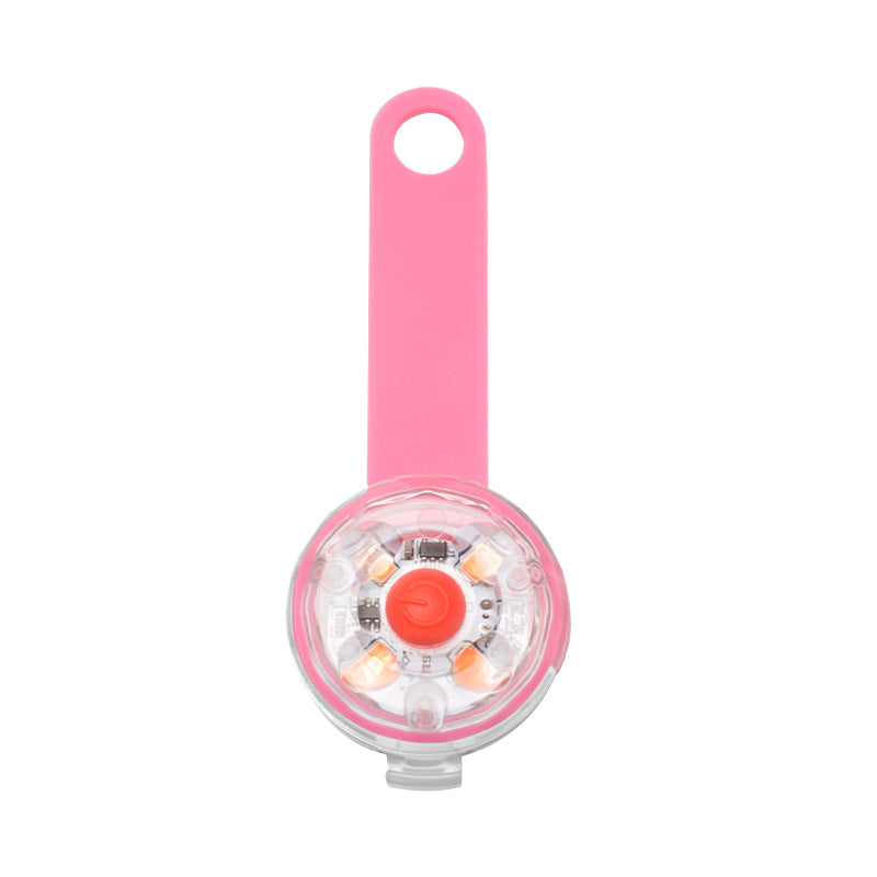 USB rechargeable LED pet collar light pendant glowing, product image 7