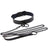 PU leather dog collar and lead set with chain detail, product image 10
