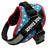 Reflective Oxford dog harness with hook and loop patch areas, ideal for everyday use