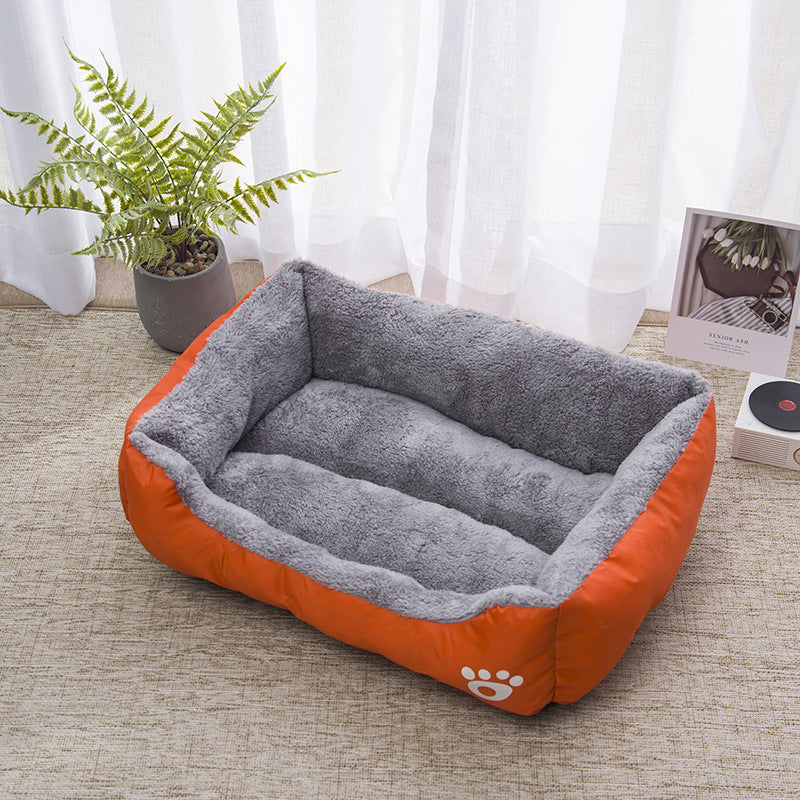Oxford pet bed in bright colours for dogs and cats, photo 22
