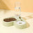 Pet Bowl Space Saving Anti Rollover Wet Mouth Prevention Cat Bowl Pet Automatic Drinker