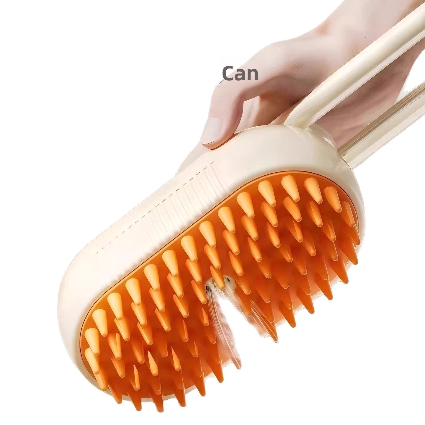 Rechargeable Steam Massage Brush for Loose Cat and Dog Hair