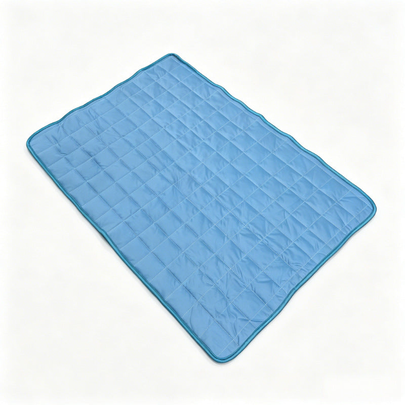 Blue ice silk cooling mat for dogs and cats in summer, photo 16