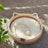 Woven rattan cat nest bed with white cotton pad, photo 6