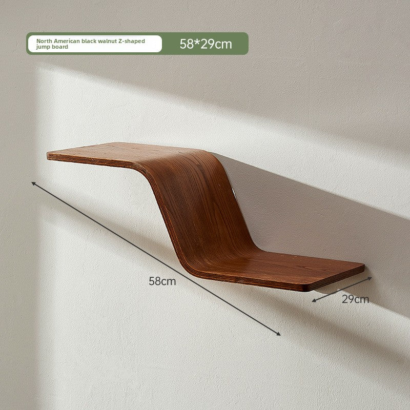 Solid wood wall-mounted cat furniture, detail photo 11