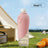 Portable outdoor silicone eco-friendly water bottle