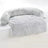 Dark grey long plush curved dog bed with raised sides, photo 39
