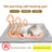Pink footprint self-heating pet mat for cats and dogs, photo 20