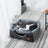 Enclosed triangle cat nest bed with cosy entrance opening, photo 3