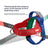 Saddle dog harnesses in two tone and tactical styles