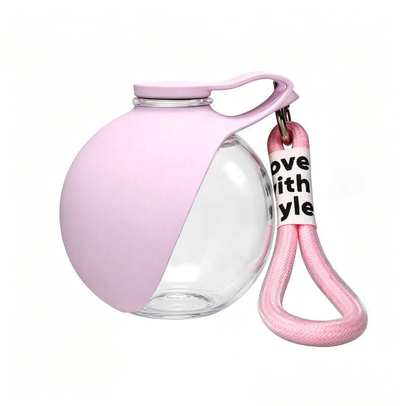 Foldable Portable Pet Water Bottle 285ml, Leak-Proof Travel Cup for Dogs and Cats