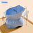 Slanted Cat Food Bowl with Anti-Spill Stand, Kitten Tail Design