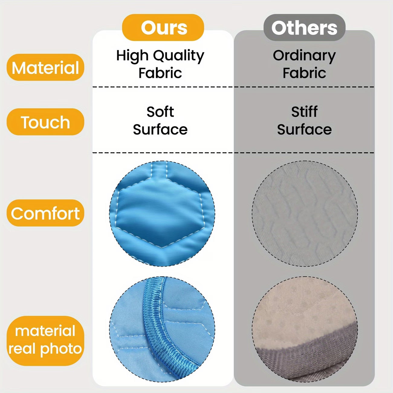 Cool-touch pet cooling mat in blue for dogs