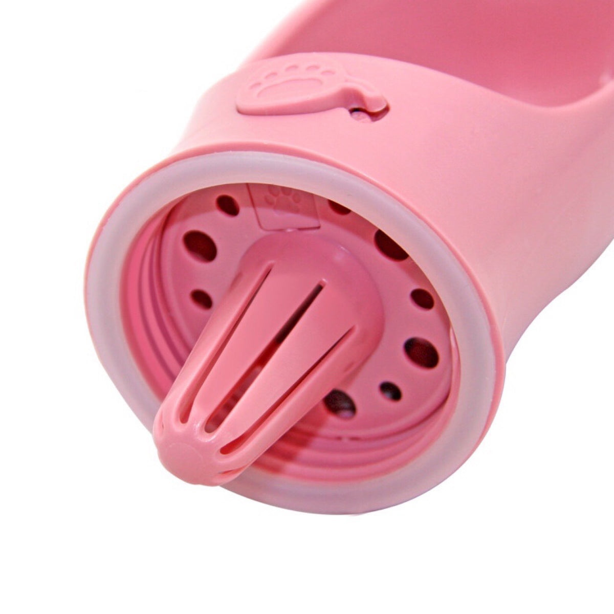 Portable Dog Water Bottle for Walks, Leak-Proof Silicone and PP Design, 350ml or 550ml