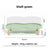 Ceramic Pet Bowl with Elevated Stand for Cats and Dogs in Four Colours