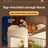 Modular small dog cage with toilet area, product detail photo