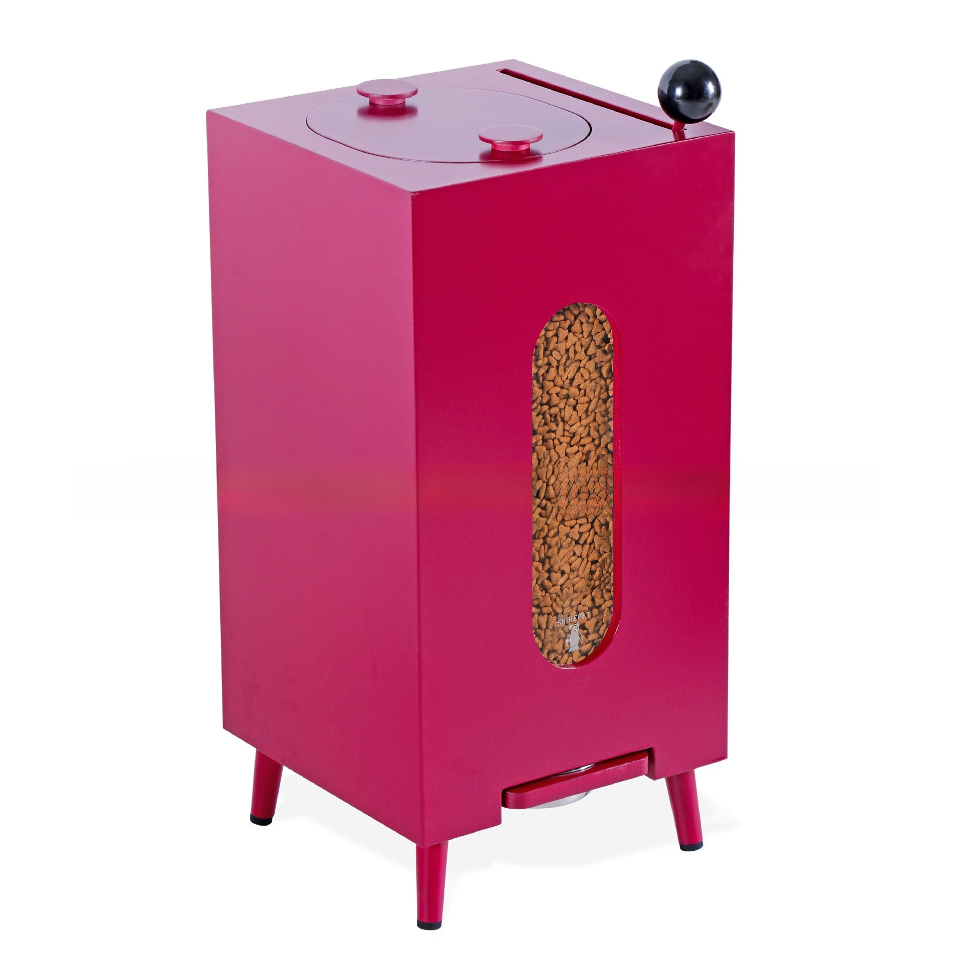 Wooden Pet Food Storage Barrel