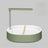 Circulating bird bath shower basin with perch stand for parrots, view 8