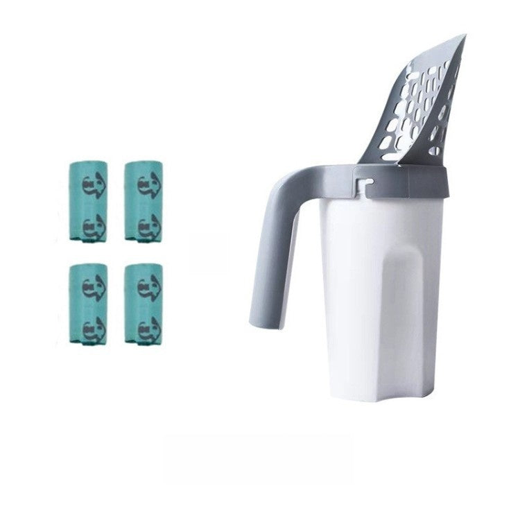 Detachable Pet Litter Scooper for Cats and Dogs with Bags