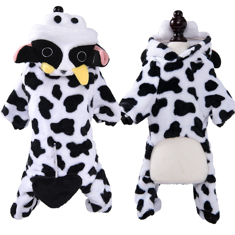 Coral fleece animal costume for dogs and cats, available in 7 styles, image 28