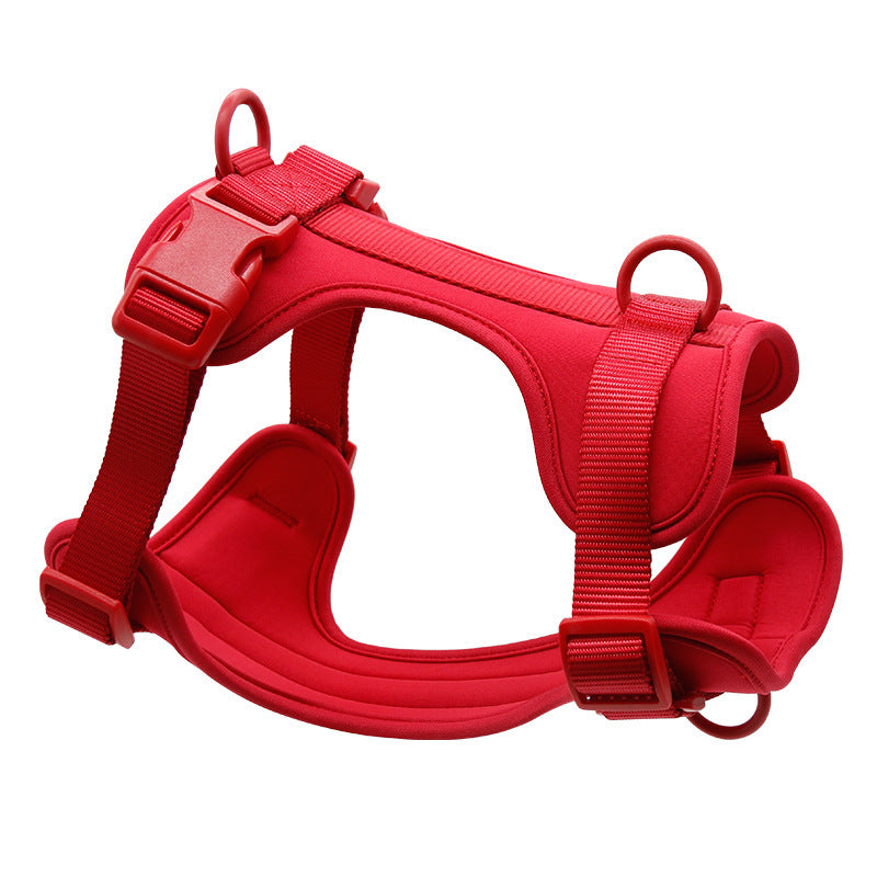 Space print nylon dog harness and lead set, available from Pet Royale UK