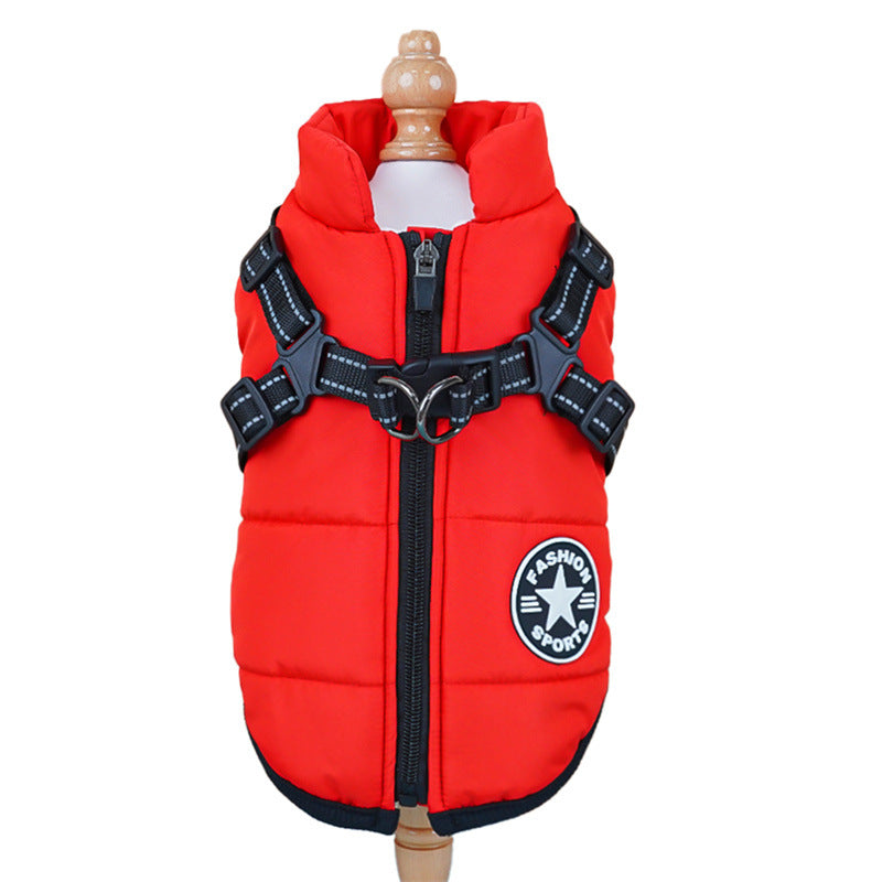 Thick padded cotton pet vest for dogs and cats, available in 7 colours, image 51