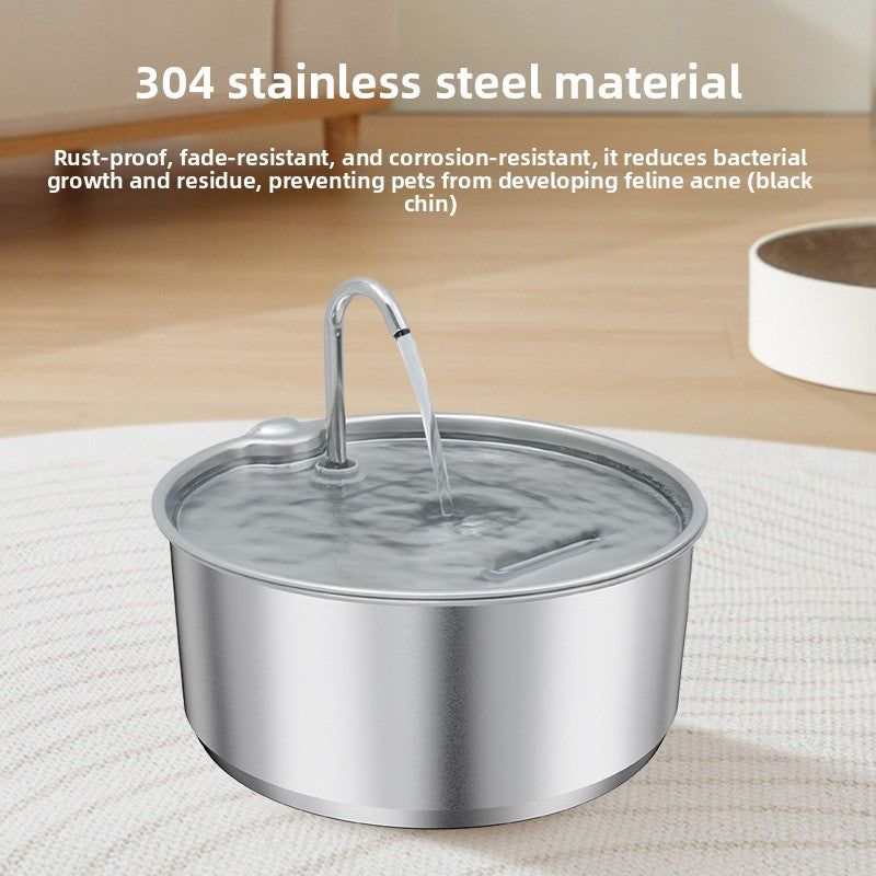 Automatic Circulating Pet Water Dispenser with Stainless Steel Tank