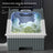 Fully Enclosed Cat Litter Box with Drawer and Dual Doors